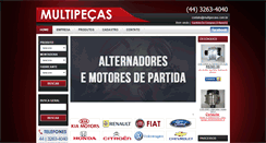 Desktop Screenshot of multipecass.com.br